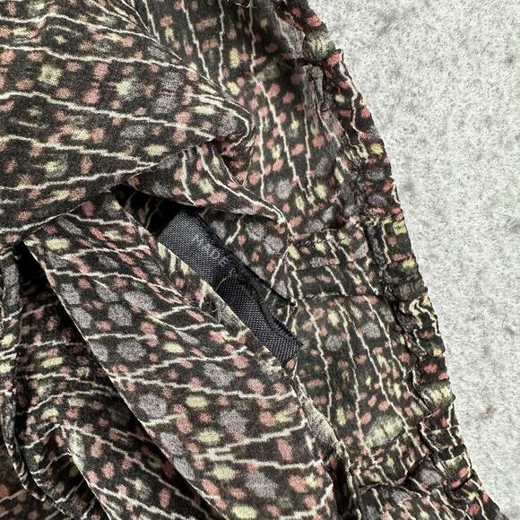 Isabel Marant Blouse 42 Sheer Peasant Boho Wita Smocked Silk Top Prairie - Picture 12 of 16